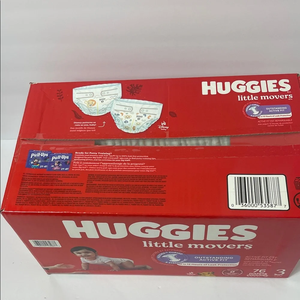 Huggies Little Movers Diapers Size 3
